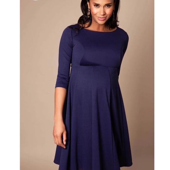 Tiffany Rose Maternity Dress Sienna Navy SALE - Picture 7 of 7